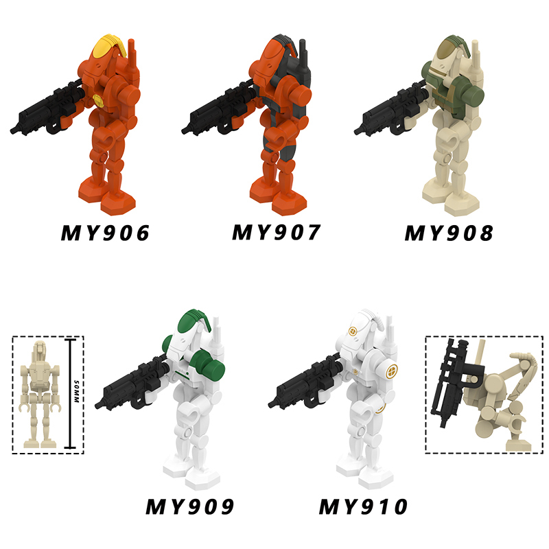 Star Wars Geonosis Commander Building Blocks Minifigures