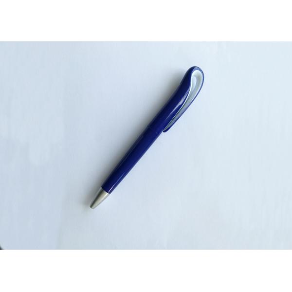Plastic click swan Ball Point Pen with customized logo or silk printing for promotion