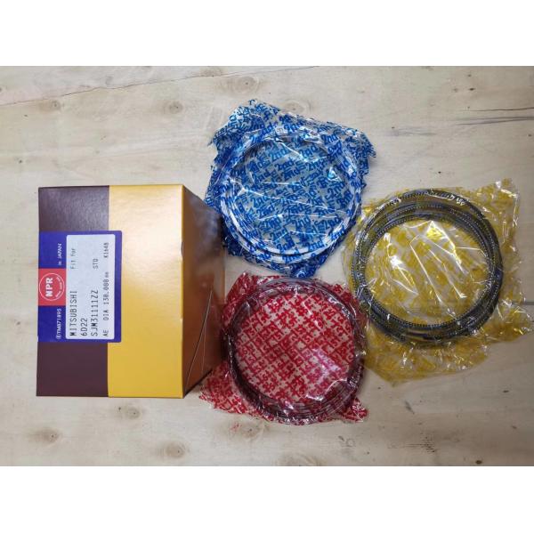 Anel de pistão diesel ME052758 do motor das peças 6D22 130mm ME052889 SJM31111ZZ SDM31015ZX ME052124