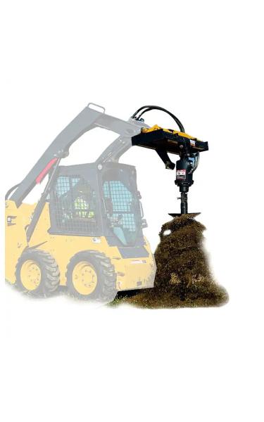 ISO SGS Skid Steer Attachments Earth Auger / Post Hole Digger