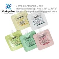 Sacos plásticos portáteis para viagens para embalagens de cremes cosméticos e shampoos