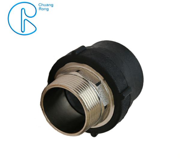 PE100 PN16 SDR11 HDPE Male Thread Union For Food And Chemical Industry