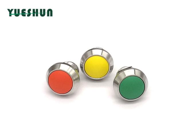Momentary 12mm 1NO1NC IP65 Panel Mount Push Button Switch