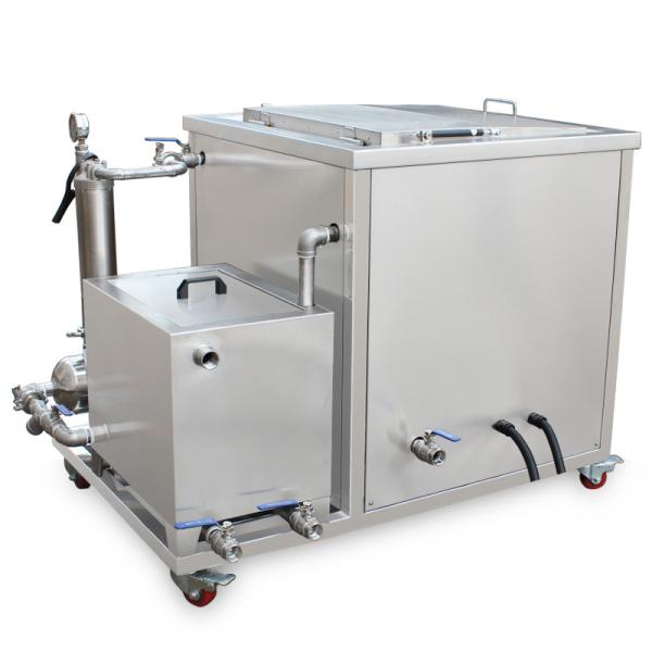 Líquido de limpeza ultrassônico industrial das peças de motor do calefator do temporizador, máquina da limpeza ultrassônica de bomba de combustível
