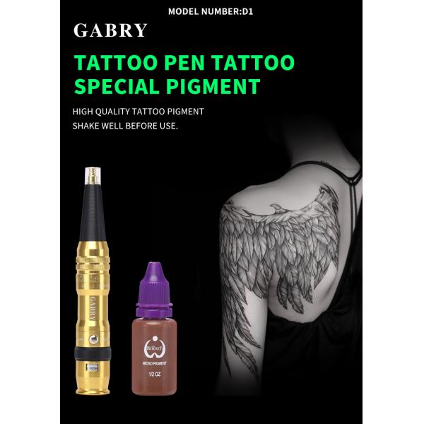 Semi-Permanent Makeup Gabry Machine Kit for Eyebrow Eyeliner Lip Microblading Cosmetic Tattoo