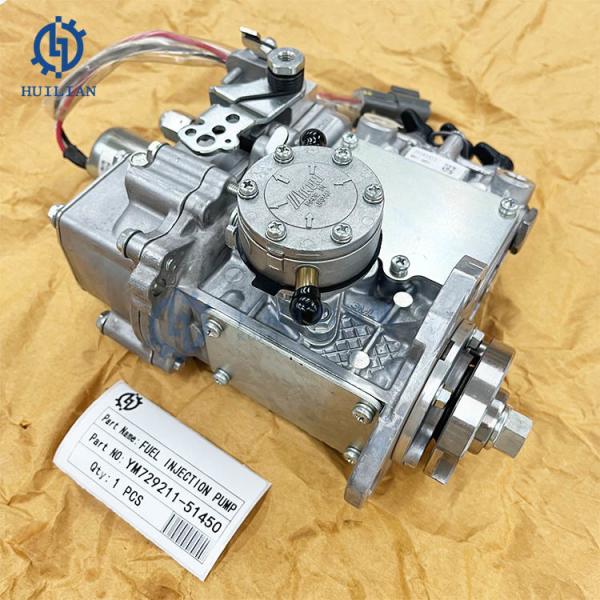 Yanmar 729211-51450 Excavator Fuel Pump YM729211 Excavator Hydraulic Engine Fuel Pump for Machinery Parts
