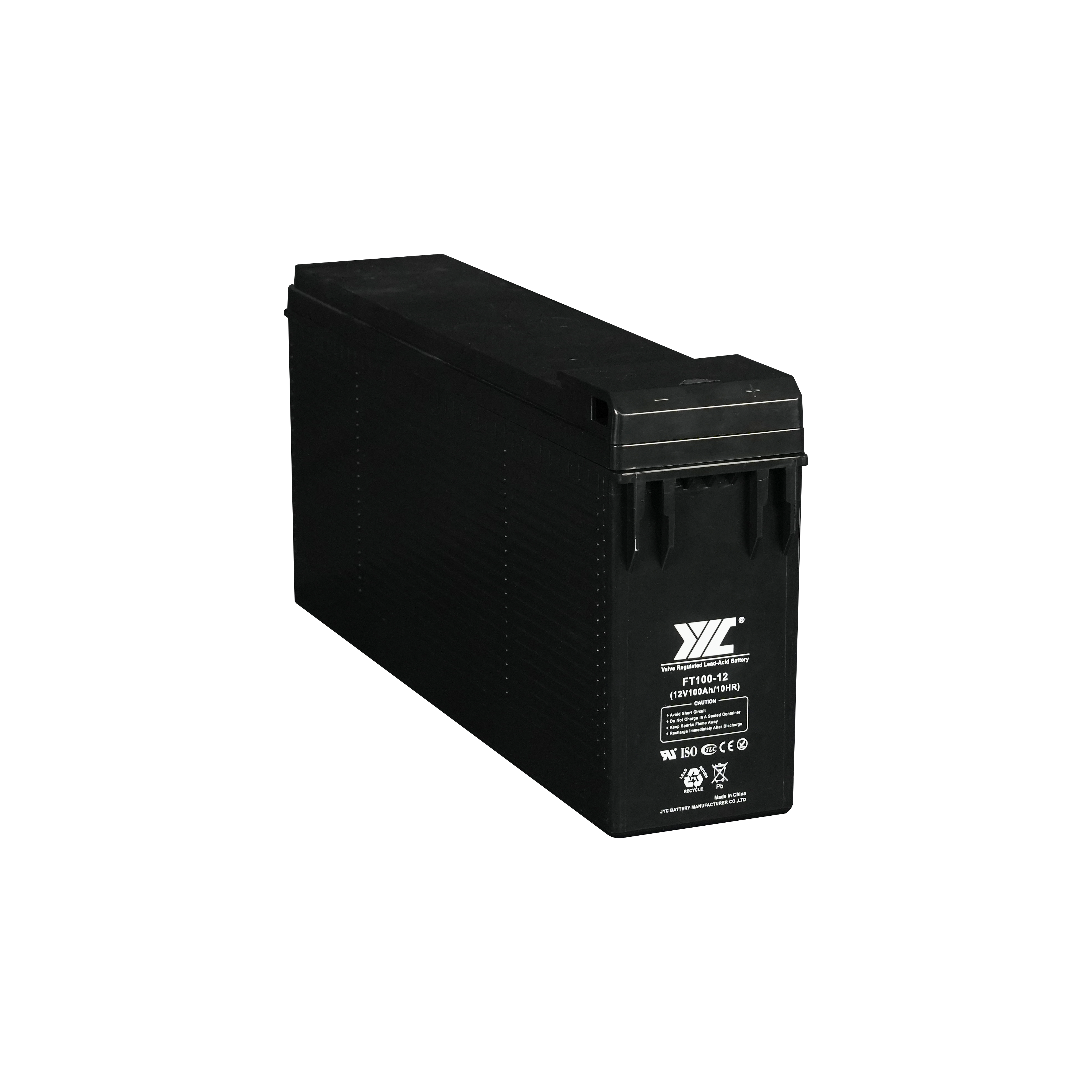 Industrial VRLA Port Terminal FT Battery 12V 100AH Anti-Vibration for Reliable Backup Power
