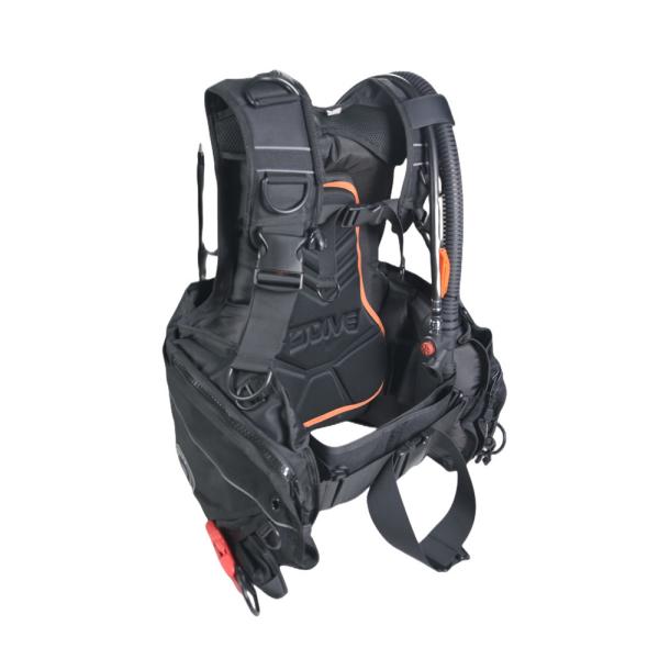 zippered Scuba Diving Buoyancy Compensator Vest TPU Material for Adult
