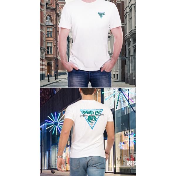 Men's Digital Printing T-Shirts OEM Logo Plain 100% Cotton T-Shirt for Custom Printing