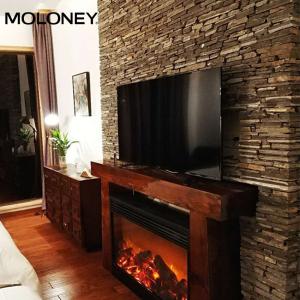 40" inserção portátil da parede Recessed o calefator colorido da chama 1500W da