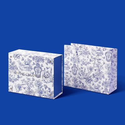 Caixa-presente com fecho magnético de cartão rígido Caixa-presente com janela transparente Caixa Kraft com janela de PVC