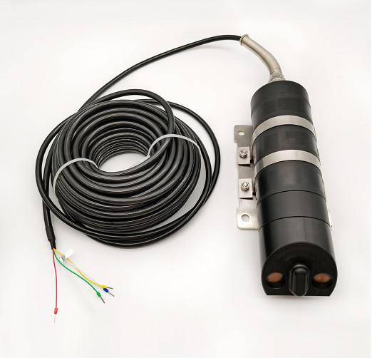 KDF1300 Medidor de caudal Doppler ultrasónico, Monitoreo de inundaciones y descarga de aguas residuales, POM de materiales