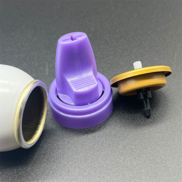 Universal Fit Aerosol Hair Mousse Accessory for OEM Branding with Customizable Overcap and Actuator