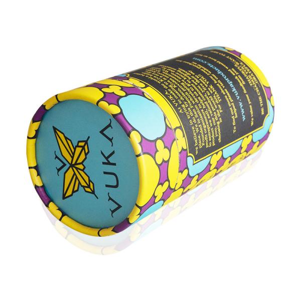 Трубка бумаги круга цвета PMS упаковывая выбивать свободного пятна BPA УЛЬТРАФИОЛЕТОВЫЙ