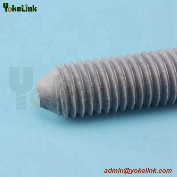 Hot dip galvanized Double Arming Bolt for Pole Line Hardware
