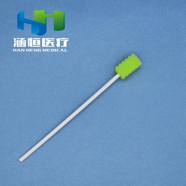 Sanitary 12.5cm Disposable Oral Care Sponge Swabs For Tooth Care
