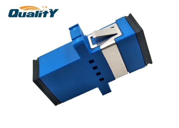 QADSC-002 SX SM SC UPC Adaptor IL 0.2dB Optic Fiber 1310 / 1550 Wavelength