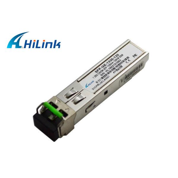 Соединитель модуля 1.25Г 1330нм 120км ЛК приемопередатчика Сиско КВДМ СФП оптически с приемопередатчиком ДДМ оптически сфп