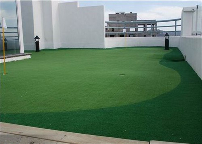 Playground Cricket Pitch Grass , Sport Landscaping Artificial Grass Putting Greens