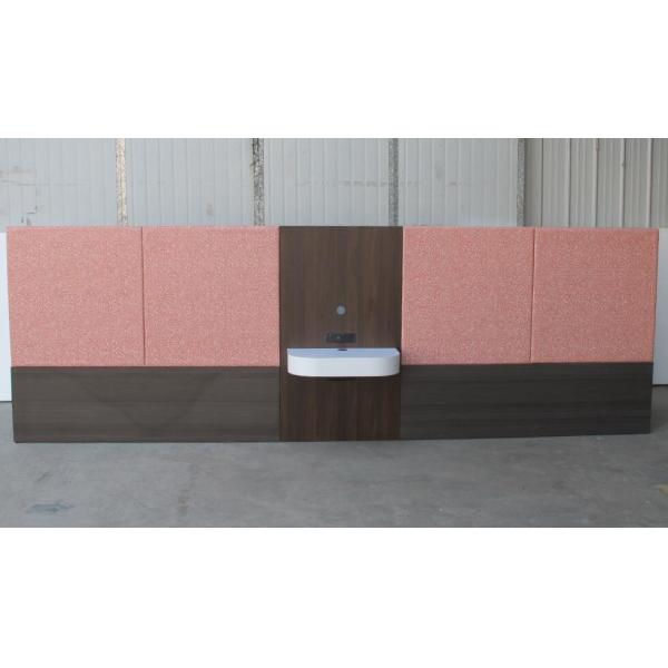 30% Sheen Twin Bed Headboards Queen Size , Dark Queen Wood Headboard