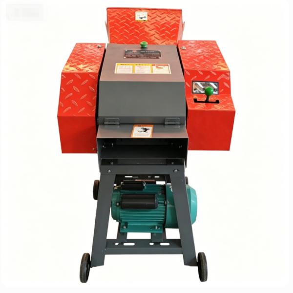 Carbon Steel Chaff Cutter Machine Wear Resistant Livestock Feed Chopper Machine