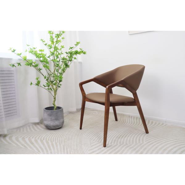 Modern Dining Room Chair Nordic Style Solid Wooden Chairs for Restaurant W58*D61*H80CM Mail Packing Y