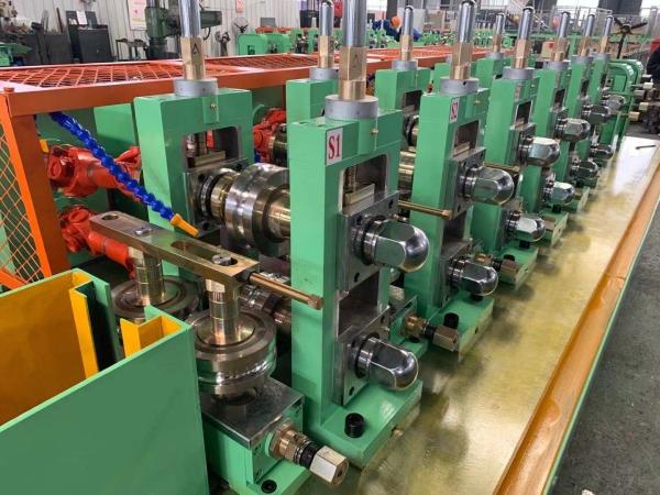 Máquina de produção de tubos e tubos de aço de alta produtividade Máquina de fabricação de tubos de ferro MS