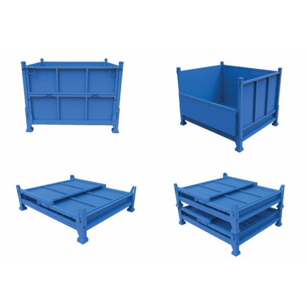 Export warehouse Foldable storage Metal cage