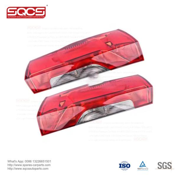 Accesorios de luz de cola LED SQCS para Rojo 2018-2019 Mercedes Sprinter W907 W910 Modelo 9108205200 Año 2013- Rojo Rojo