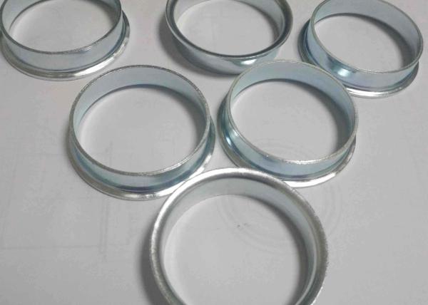 Zinc Plating Deep Drawn Parts Metal Ring Stamping 1.5mm Thickness For Chair