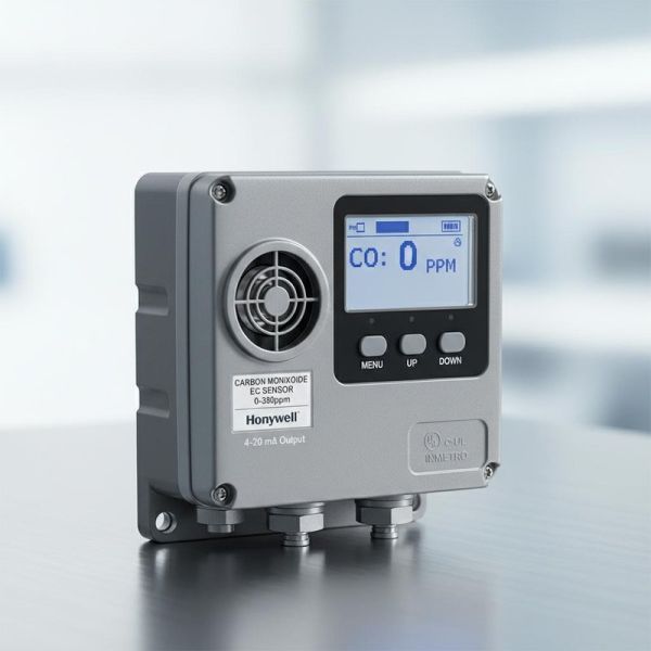 Honeywell SPXCDULNCX Sensepoint XCD Gas Detector with 4 to 20 mA Output UL/c-UL/INMETRO Certified and Carbon Monoxide EC Sensor Cartridge 0 to 300ppm