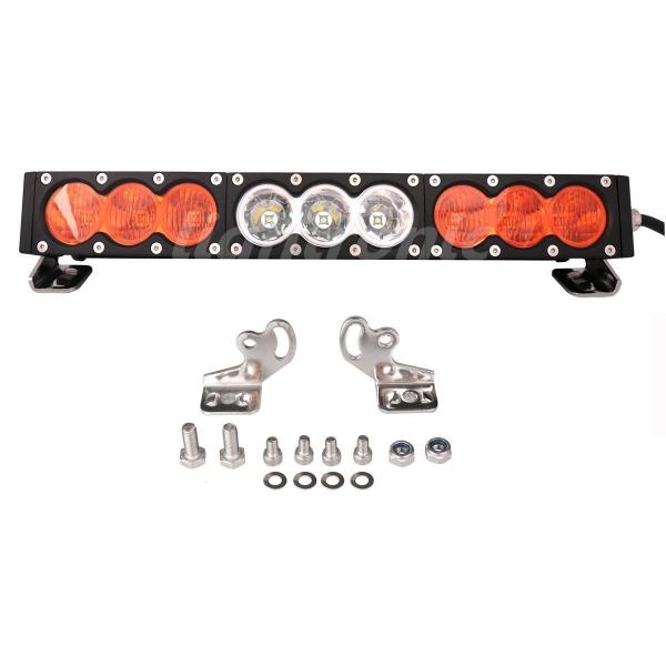 10 - 30V DC 6000K Off Road LED Light Bar 17 Inch 90watt High Brightness