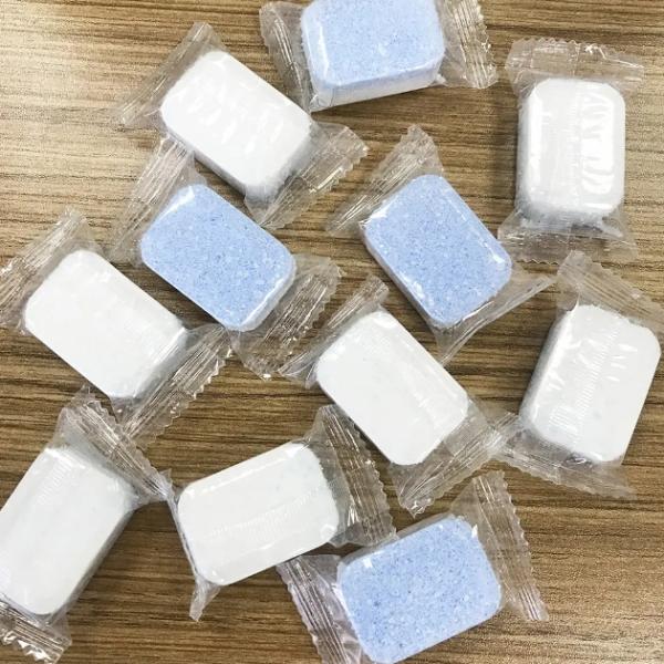 Bathroom Blue Toilet Bowl Cleaner Tablets Kills Germs OEM Service