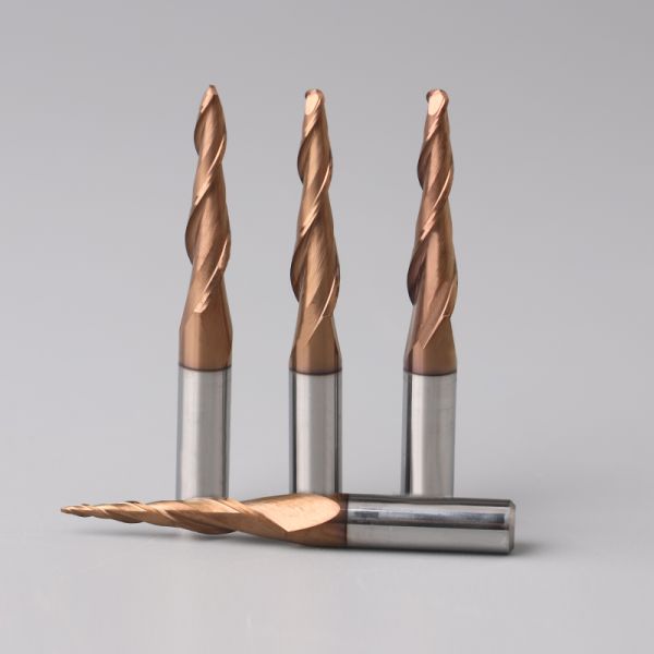 Fraise en bois CNC soudée haute fréquence avec queue hélicoïdale pour épaisseur de coupe 3.175/4/5/6/8/10/12mm