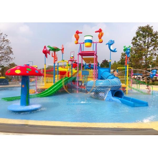 Thrilling Water Slide Durable Rainbow Water Slide For Commercial