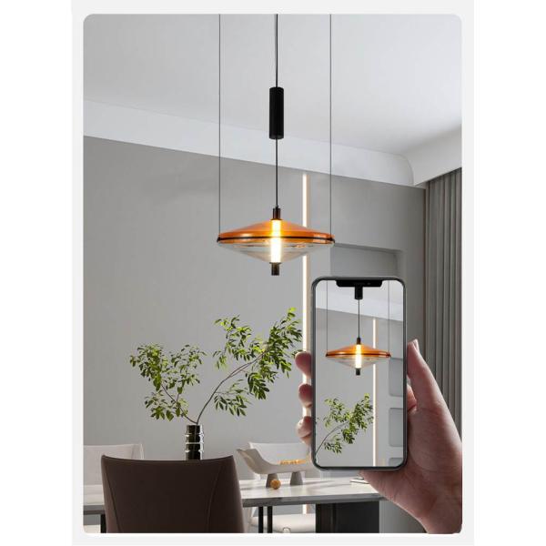 Nordic Simple Personality Spaceship Lamp Living Room Dining Room Bar Pendant Light