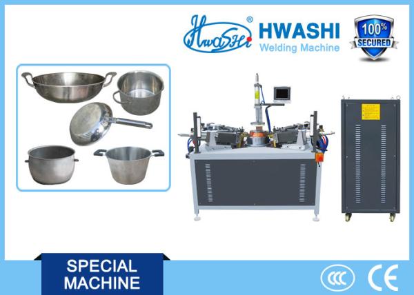 Pot Handle Cookware Capacitor Welding Machine HWASHI Stainless Steel Material