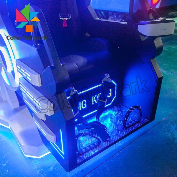 9D VR Arcade Machine simulateur dynamique de réalité virtuelle de Play Station de jeu de rotation de 360 degrés