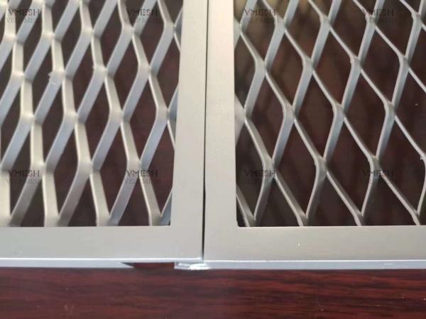 Treillis métallique déployé en aluminium personnalisé pour faux plafonds