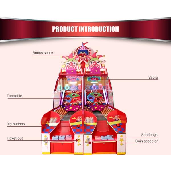 Fun Sandbags II Redemption Arcade Machines For Amusement Park