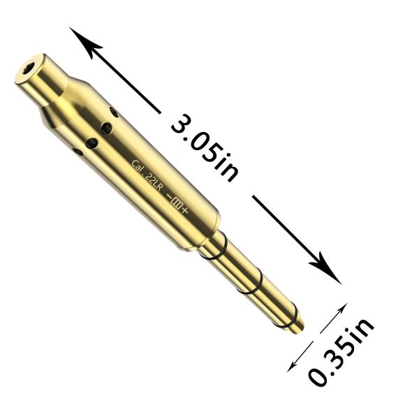 22LR Red Laser Bore Sight End Barrel Laser Boresighter Easy To Fit Revolvers Pistols Rifle