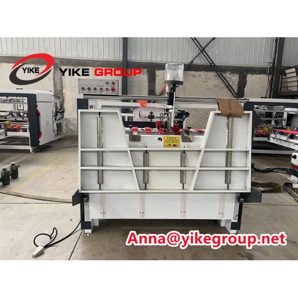 YK-2400 полуавтоматическая машина для склеивания папок для машины для изготовления картонных коробок Corrugados