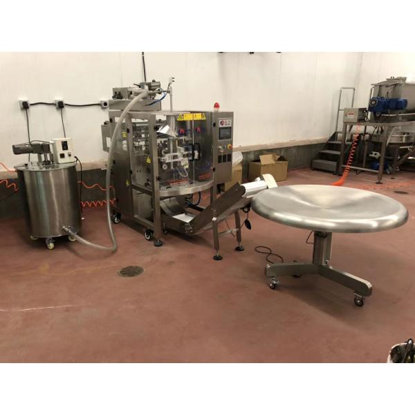 Full Automatic 300g 400g 500g 1kg 2kg soy sauce water big pouch bagging machine