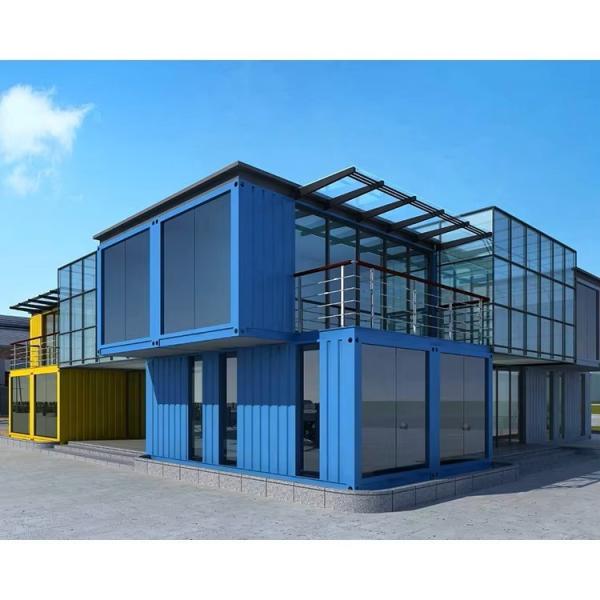 Customizable Flat Pack Container Home Eco-Friendly Design with Sandwich Panel Material