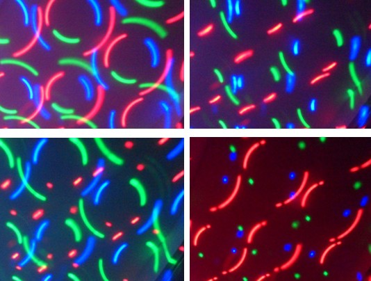 Digital Red Indoor LED Christmas Light 30 Watt DMX512 Disco Stage Effects