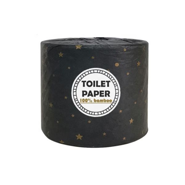 Factory Wholesale Custom Printed Bulk Bathroom Soft Bamboo Pulp Toilet Paper Roll Premium Quality and Eco-Friendly