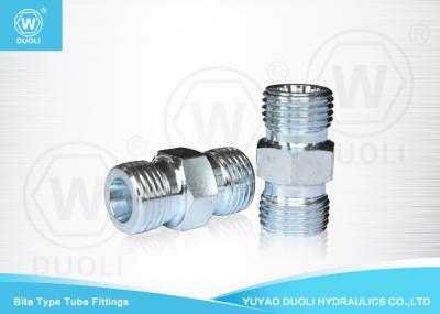Eaton 1D 24 tipos métricos série S da mordida do conector dos encaixes de tubo da compressão do grau