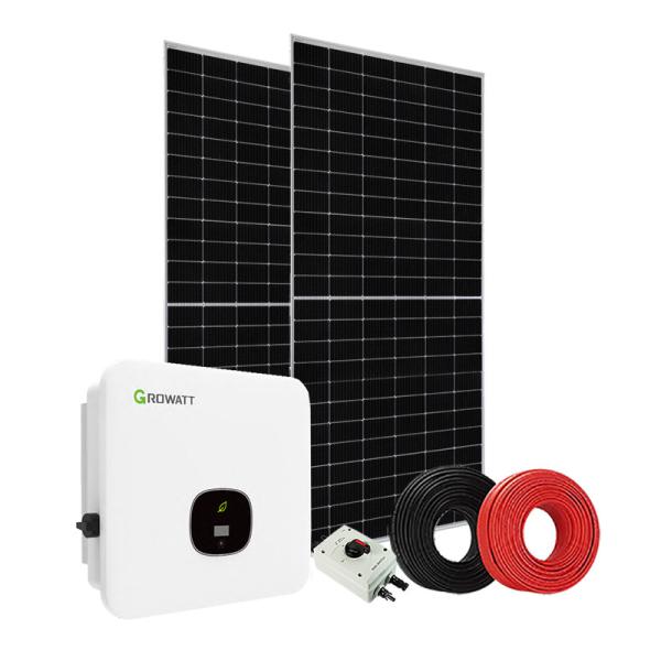 10Kw 20Kw 30Kw Sistema Solar Pv Kit de Energia Solar Na Grade Sistema de Gerador Solar Híbrido