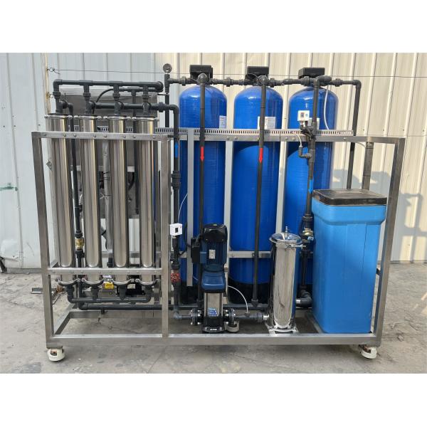 2.2KW Reverse Osmosis Water System Treatment Plant 1000Lph