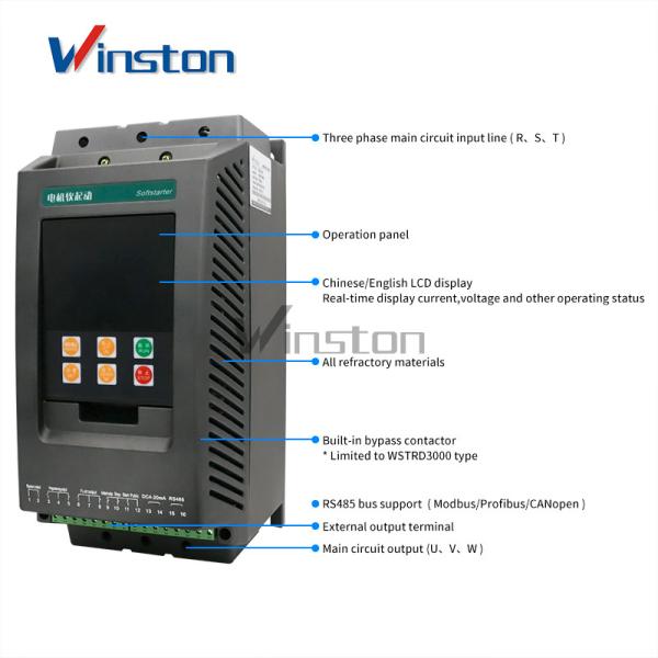 380Vac 22kw 15kw 37kw 45kw 55kw 3 phase ac power Motor Soft Starter For 3 Phase Induction Motor